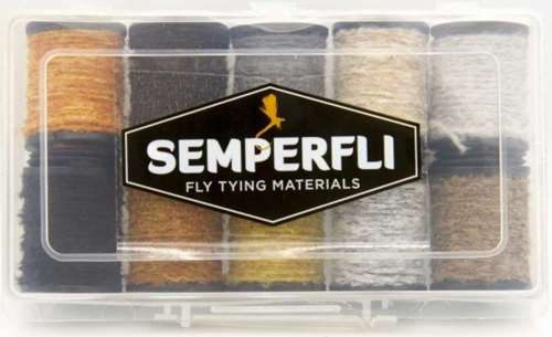 Semperfli Dry Fly Polyyarn Caddis Collection